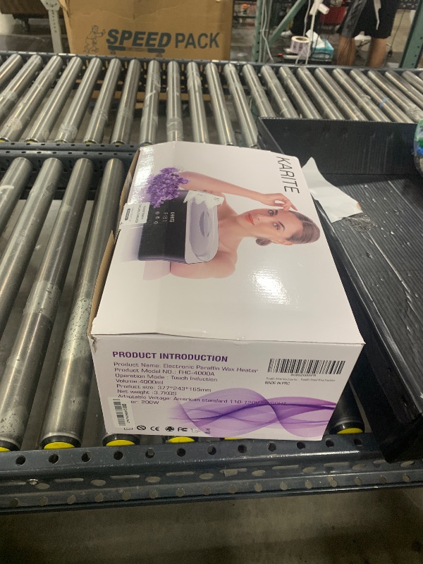 Photo 1 of Paraffin Wax Machine for Hand and Feet - Karite Paraffin Wax Bath 4000ml Paraffin Wax Warmer Moisturizing Kit Auto-time and Keep Warm Paraffin Hand Wax Machine