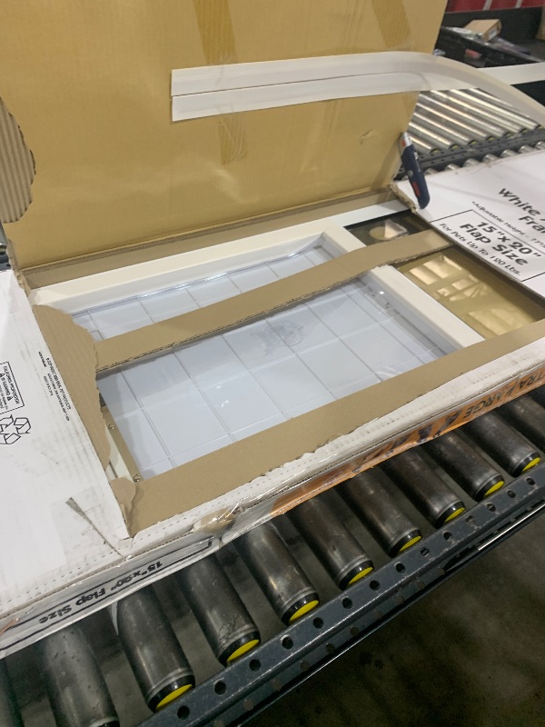 Photo 1 of Ideal Pet Products Aluminum Pet Patio Door, Adjustable Height 77-5/8" to 80-3/8", 15" x 20" Flap Size, White