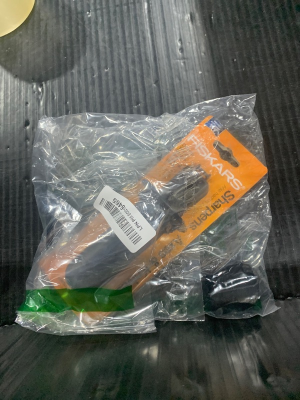 Photo 1 of Fiskars Axe and Knife Blade Sharpener - Outdoor and Backyard Tools - Black