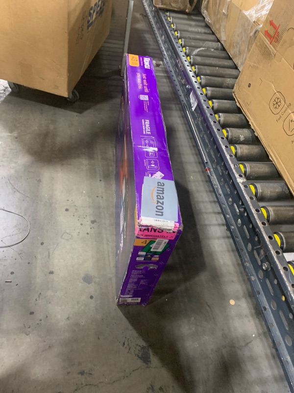 Photo 1 of Roku Smart TV – 43-Inch Select Series 4K HDR RokuTV with Roku Enhanced Voice Remote, Brilliant 4K Picture, Automatic Brightness, & Seamless Streaming – Live Local News, Sports, Family Entertainment
