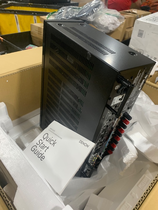Photo 1 of Denon AVR-A10H 13.4-Ch 8K Home Theater Receiver (150W x 13), Wireless Streaming via Built-in HEOS, WiFi, & Bluetooth, Supports Dolby Vision, DTS:X, IMAX Enhanced, AURO-3D & Sony 360 Reality Audio