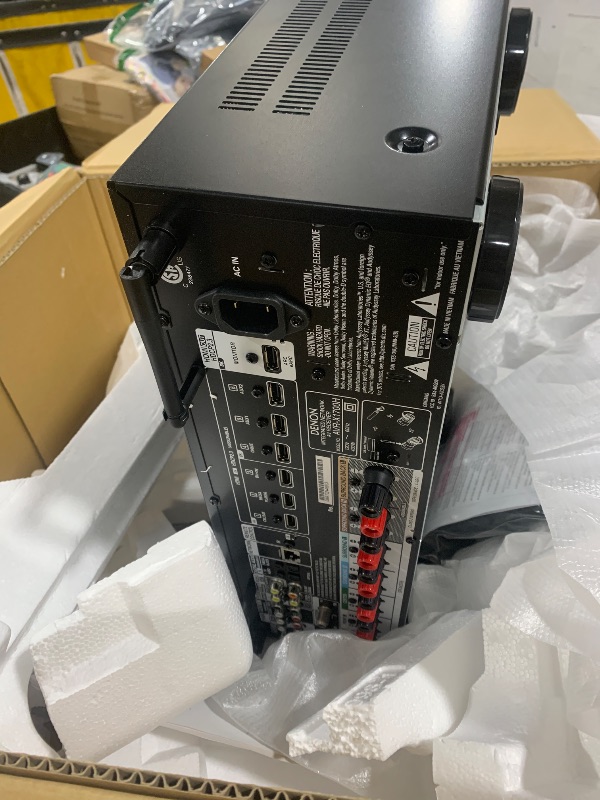 Photo 1 of Denon AVR-A10H 13.4-Ch 8K Home Theater Receiver (150W x 13), Wireless Streaming via Built-in HEOS, WiFi, & Bluetooth, Supports Dolby Vision, DTS:X, IMAX Enhanced, AURO-3D & Sony 360 Reality Audio