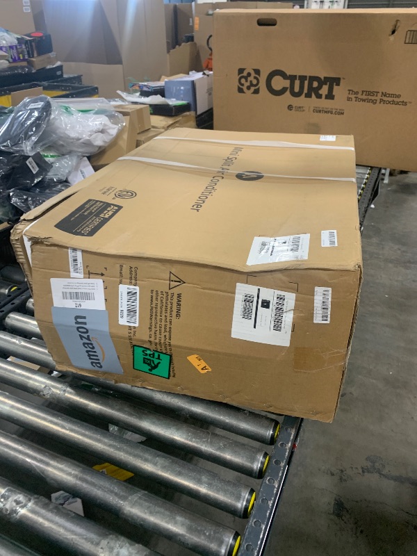 Photo 1 of Zstar 9,000 Btus Mini Split AC, 19 SEER2 Wall Mounted AC with Heat Pump & Installation Kits, Ductless Inverter Split-System Air Conditioners Cools up to 450 Sq.Ft, WIFI and Remote Control, 115V