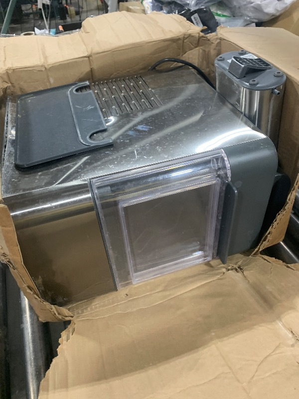 Photo 1 of GE Profile Opal 2.0 XL with 1 Gallon Tank, Chewable Crunchable Countertop Nugget Ice Maker, Scoop included, 38 lbs in 24 hours, Pellet Ice Machine with WiFi & Smart Connected, Stainless Steel