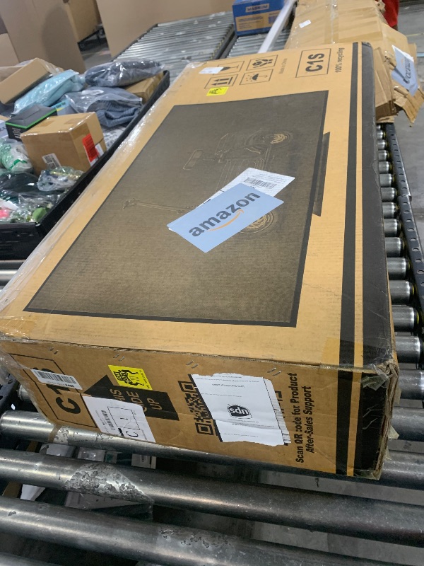 Photo 1 of Gyroor Adults Electric Scooter with Large Middle Basket, 550W Motor 18.6 MPH 20 Mile Distance, Foldable E-Scooter with seat for Pets & Cargo, C1S-FP9