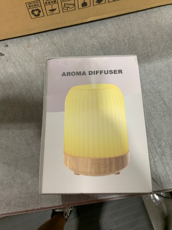 Photo 1 of BDXXJ Essential Oil Diffuser for Bedroom, Quiet Humidifiers for Home, 250ML Small Aromatherapy Diffuser, 7 LED Color for Home Bedroom