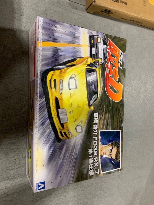 Photo 1 of Aoshima Initial D: Keisuke Takahashi FD3s RX-7 (Comics Vol.1 Ver.) 1:24 Scale Model Kit