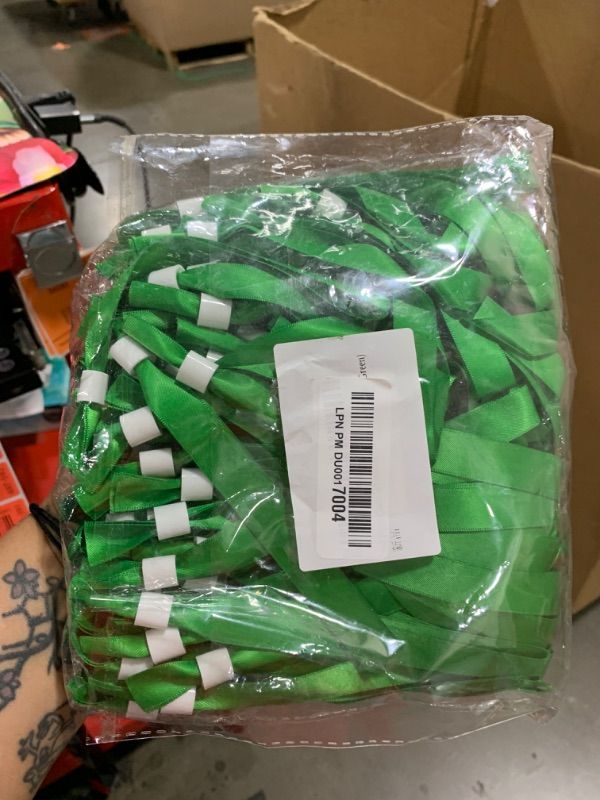 Photo 1 of 100 Pack Cloth Wristbands for Events (Color : Green)