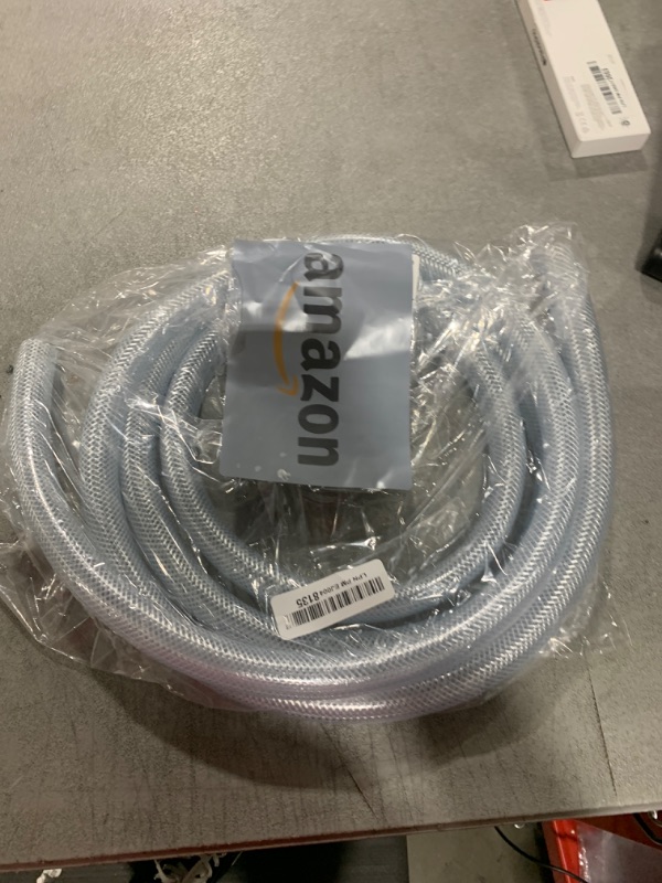 Photo 1 of JUNZHIDA High Pressure Braided Clear Flexible PVC Tubing 3/4" ID,10ft