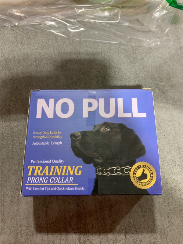 Photo 1 of Mayerzon No Pull Dog Collar, Patented Martingale Collar for Small Medium Large Dogs with Buckle and Heavy Duty Nylon for Walking Training Hunting, Safe and Easy to Use(L, Green)