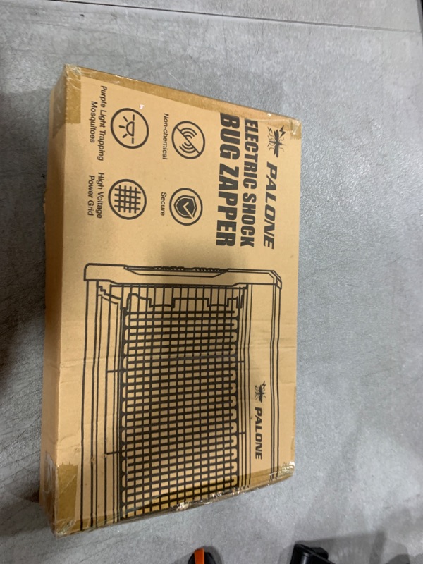 Photo 1 of PALONE Electric Bug Zapper 3200V Mosquito Zapper Killer Indoor Insect Killer with Hanging Chain Mosquito Trap with Removable Collection Tray USB Electric Bug Zapper Outdoor for Home Office Warehouse