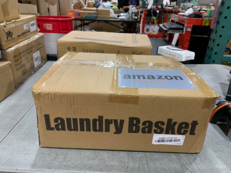 Photo 1 of Kitstorack Laundry Basket Organizer, Laundry Hamper with Shelf & 2 Pull-Out Removable Bags, Dirty Clothes Hamper Organizer for Laundry Room Bathroom and Dorm, 2 x 11.8 gallons (44.5L)