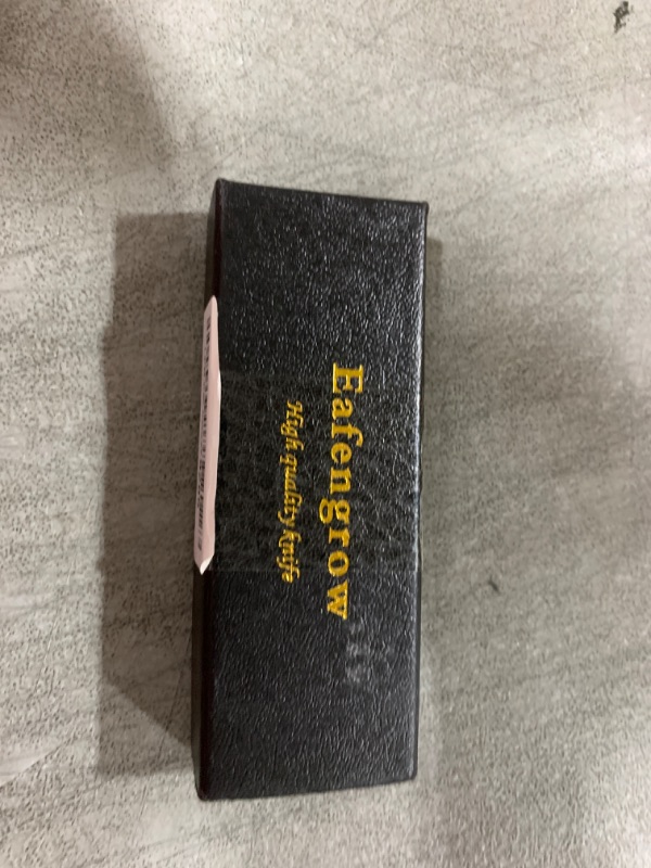 Photo 1 of Eafengrow EF933 Pocket Folding Knife EDC D2 Steel Blade Knives G10 Handle Pocket Clip EDC Knife Emergency Outdoor Camping Tools (jade)