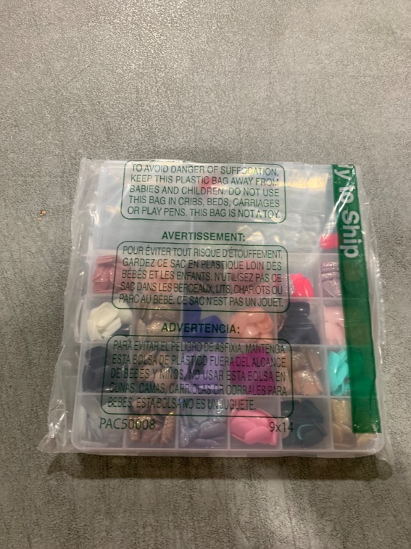 Photo 1 of FANDAMEI Press on Nails, 24 Colors 576PCS Press on Nails Short Square Matte Glossy. Glitter Press on Nails Short Round. Natural Fit Lightweight Fake Nails Natural for Nail Art