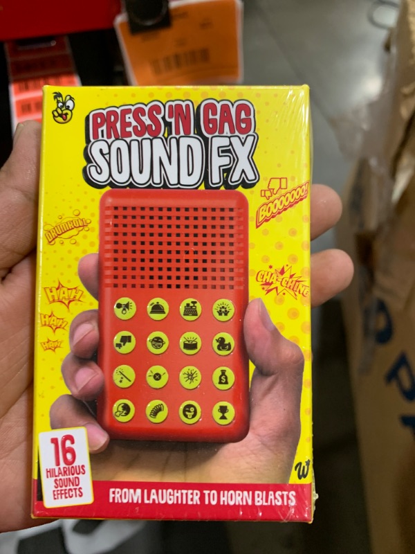 Photo 1 of Sound Effects Machine - 16 Hilarious Sounds - Boys Noise Maker Prank Gifts for Kids- 6 7 8 9 10 Year Old Boy Gifts - Fun Boys Toys for Ages 8-13 - Cool Gadgets for Teens Gift - Basket Stuffers
