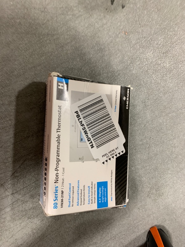 Photo 1 of Emerson 1F83H-21NP Heat Pump (2H/1C) Non-Programmable Thermostat