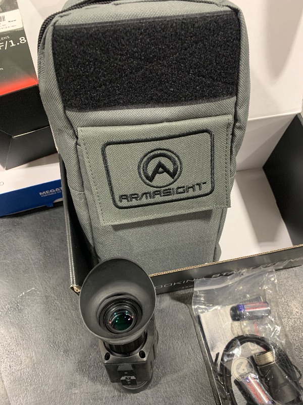 Photo 1 of Armasight Sidekick 640 Mini Thermal Monocular with Armacore 640 Thermal Core, 3-Button Control, Compass, and Image Detail Enhancement (Gray)