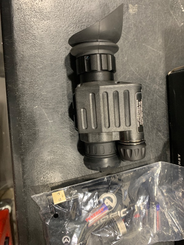 Photo 1 of Armasight Sidekick 640 Mini Thermal Monocular with Armacore 640 Thermal Core, 3-Button Control, Compass, and Image Detail Enhancement (Gray)