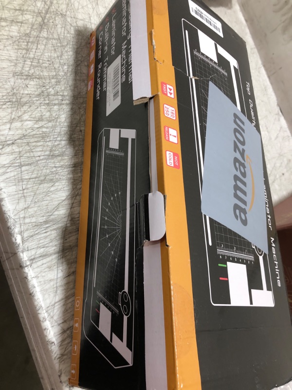 Photo 1 of Laminator Machine for A3/A4/A6, YE381 13inch Thermal & Cold Laminating Machine for Home Office School Teacher Use with 50 Pouches, Paper Trimmer and Corner Rounder