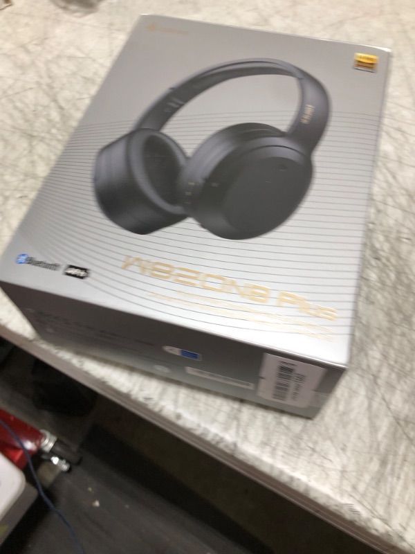 Photo 1 of Edifier W820NB Plus Hybrid Active Noise Cancelling Headphones - LDAC Codec - Hi-Res Audio Wireless & Wired - Fast Charge - 49H Playtime - Over Ear Bluetooth V5.2 Headphones- Black