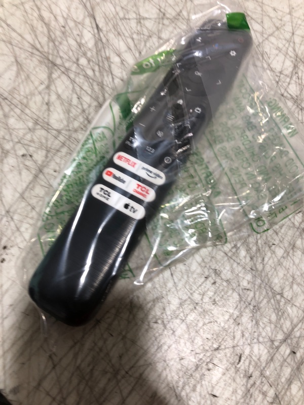 Photo 1 of Voice Replacement Remote for TCL-Google-TV-Remote, Compatible with TCL Q6/Q7/QM8/S3/S4 Series?Not Applicable to Roku/Fire TV?