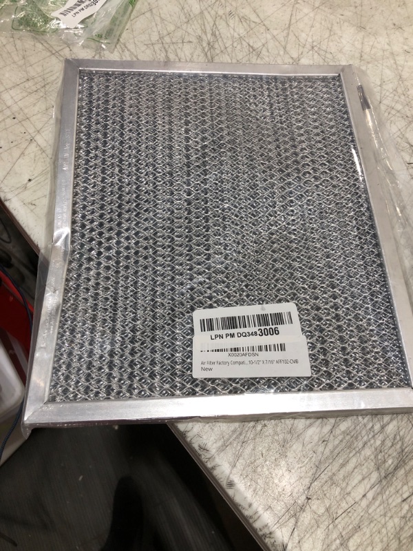 Photo 1 of Air Filter Factory Replacement For 41F, 97007696, 97005687 Broan Nutone Range Hood Grease Mesh Charcoal Carbon Combo - Filter Size 8.75 x 10.5 x .44 Inches