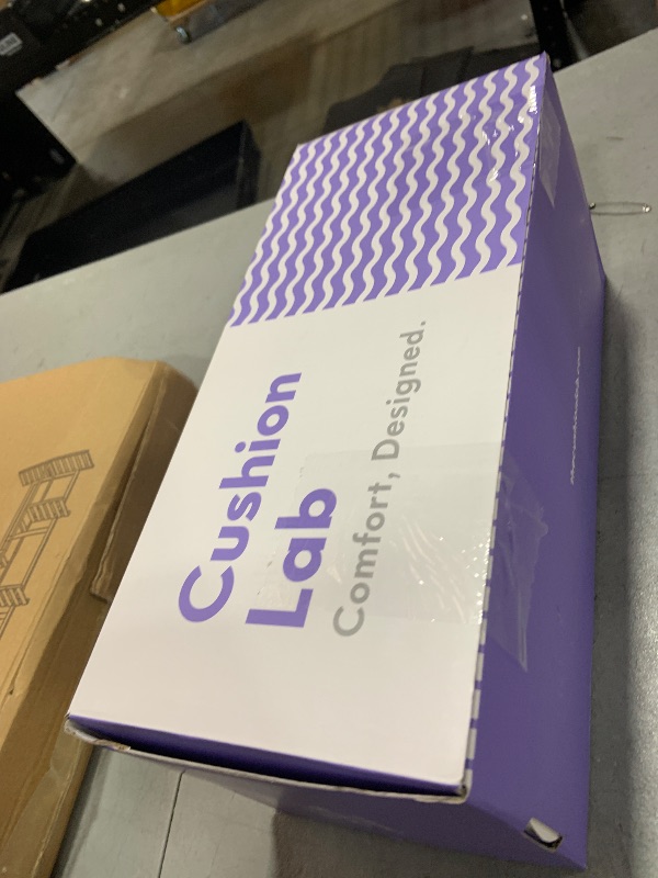 Photo 1 of C CUSHION LAB Deep Sleep Pillow, Patented Ergonomic Contour Design for Side & Back Sleepers, Orthopedic Cervical Shape Gently Cradles Head & Provides Neck Support & Shoulder Pain Relief - Calm Grey