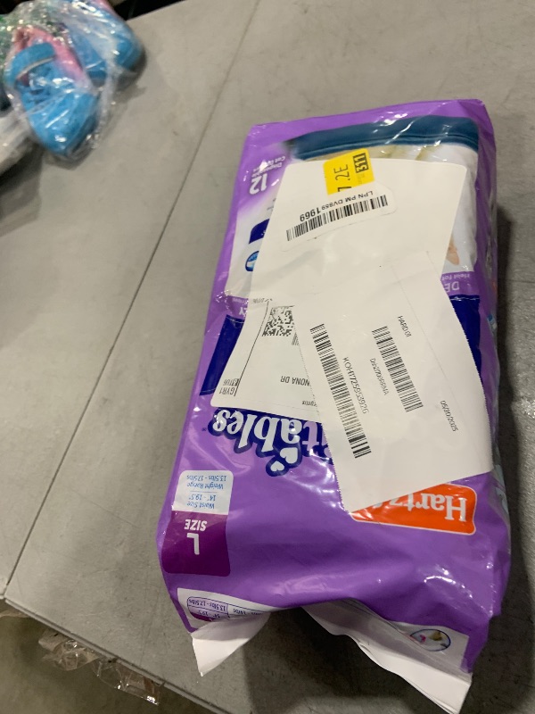 Photo 1 of Hartz Comfitables Cat Diapers, Size L 12 Count, Comfortable & Secure Fit, Easy to Put On