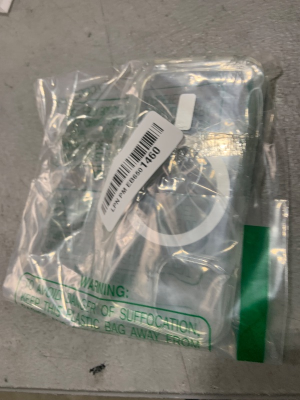Photo 1 of Otterbox Symmetry Series+ Clear Antimicrobial Case with MagSafe for iPhone 12/13 mini - Clear