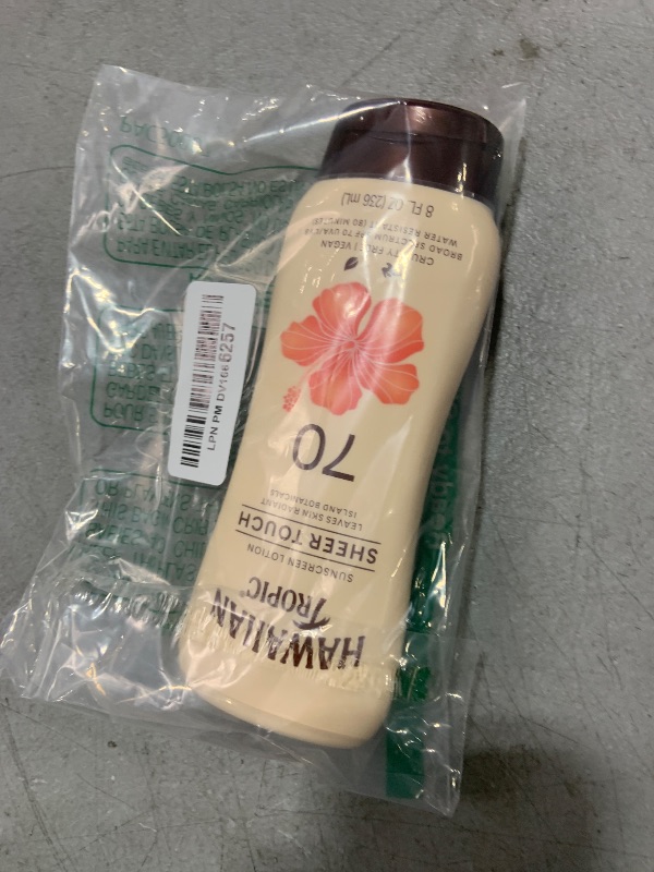 Photo 1 of Hawaiian Tropic Sheer Touch Lotion Sunscreen SPF 70, 8oz | Broad Spectrum, Oxybenzone-Free, Sunblock Lotion, Hawaiian Tropic Sunscreen SPF 70, 8oz