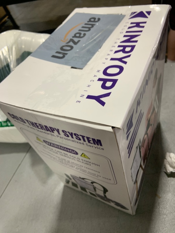 Photo 1 of Cold Therapy Machine with Programmable Timer, Portable Ice Machine for Knee After Surgery, Knee Replacement Recovery System, Cryotherapy Pain Relief w/Compression Pad for,Shoulder, Hip and Ankle