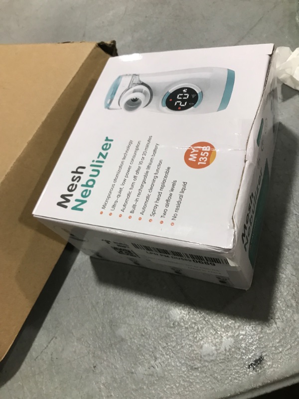Photo 1 of Misty Nebulizer, Portable Nebulizer with Intuitive LED Interface and Auto-Cleaning, Handheld Nebulizer for Adults Kids