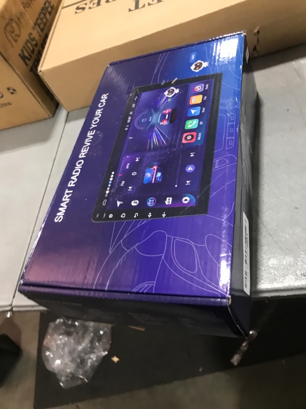 Photo 1 of ?8 Core 4+64GB? 10.1 Inch Wireless Carplay Android Auto Double Din Car Stereo Touchscreen Car Radio Head Unit GPS WiFi 5.0 Bluetooth 32EQ DSP SWC Mic Backup Cam