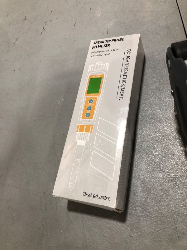 Photo 1 of YINMIK Digital pH Meter for Food, pH Probe for Sourdough and Bread Dough, Checking The pH of Fermenting Sausages and Salami, Waterproof pH Tester for Solid and Liquid Soft Soil Sample…