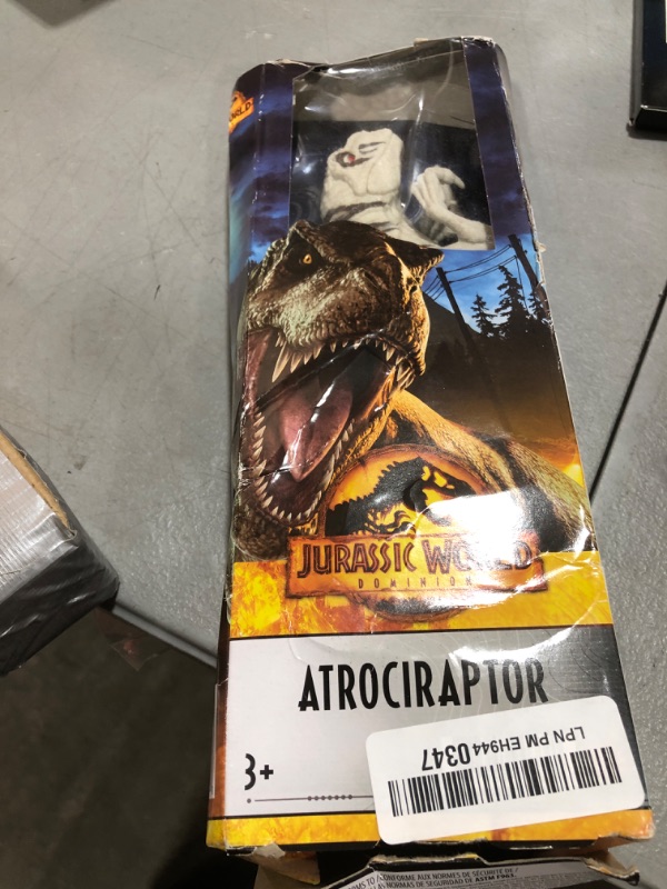 Photo 1 of Jurassic World Dominion 12" Atrociraptor Dinosaur Action Figure