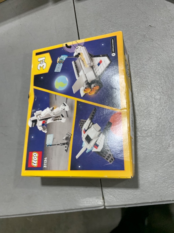 Photo 1 of LEGO Creator 3 in 1 Space Shuttle Toys - Space Toys Building Set for Boys & Girls, Ages 6+ - Option to Build 2 Spaceships or Astronaut - Educational Gift for Kids Birthday & Holidays - 31134
