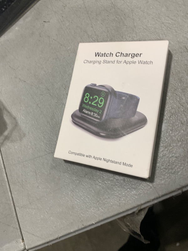 Photo 1 of for Apple Watch Magnetic Charging Dock - Fast Magnetic Charger Stand, Compatible with Apple Watch Series 2/3/4/5/6/7/8/9/10/Ultra 1 2, Supports Nightstand Mode, Portable Design for Travel