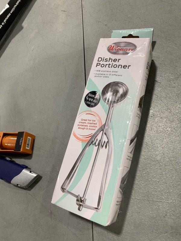 Photo 1 of Winco Stainless Steel Disher, 1.25-Ounce