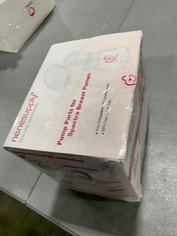 Photo 1 of Nenesupply 15mm Pump Parts Compatible with Spectra S2 S1 9 Plus Breast Pump Replace Spectra Pump Parts and S2 Accessories Incl 15mm Flange Duckbill Valve Tubing Backflow Protector Bottle