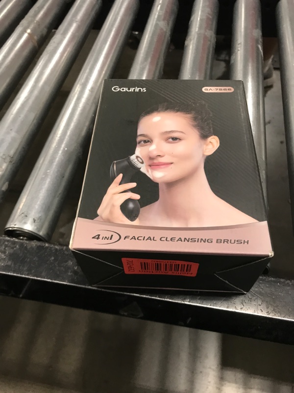 Photo 1 of Facial Cleansing Brush Face Scrubber Exfoliator Rechargeable IPX7 Waterproof Electric Spin Cleanser Device for Exfoliating, Massaging and Deep Cleansing Removing Blackhead, Face Massaging