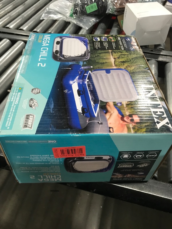 Photo 1 of Intex 58821EP Inflatable Mega Chill II 72 Can Beverage Cooler Float w/ Lid