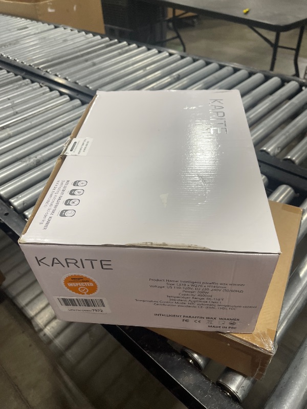 Photo 1 of KARITE Paraffin Wax Machine for Hands and Feet with Auto Open Lid, Paraffin Bath,20Min Fast Wax Meltdown, Precision Temperature Control, 4500ml Paraffin Warmer with 8Pack Refills