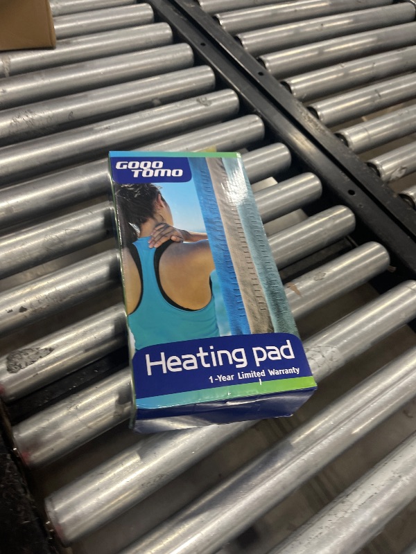 Photo 1 of GOQOTOMO Heating Pad Fast-Heating Technology for Back/Waist/Abdomen/Sh-oulder/Neck Pain and Cramps Relief - Moist and Dry Heat Therapy with Auto-Off Hot Heated Pad by-HF-G