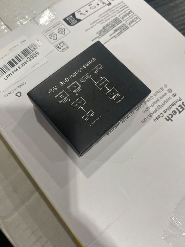 Photo 1 of HDMI Switch 4k@60hz Splitter, GANA Aluminum Bidirectional HDMI Switcher 2 in 1 Out, Manual HDMI Hub Supports HD Compatible with Xbox PS5/4/3 Blu-Ray Player Fire Stick Roku