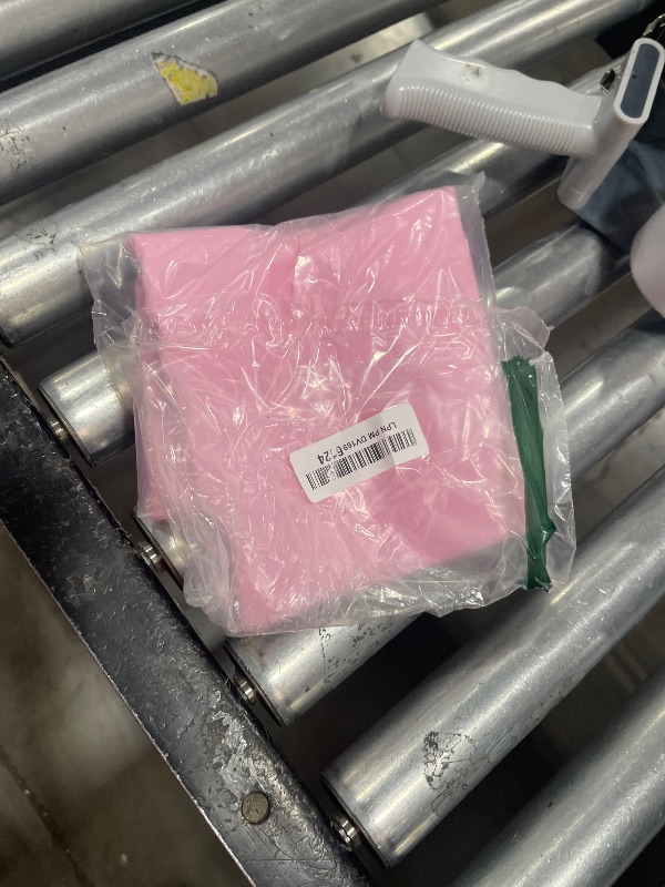 Photo 1 of Kopokita 2PCS Pink Plastic Tablecloths 54 x 108 Inch, Disposable Table Cloths Rectangle Party Table Covers