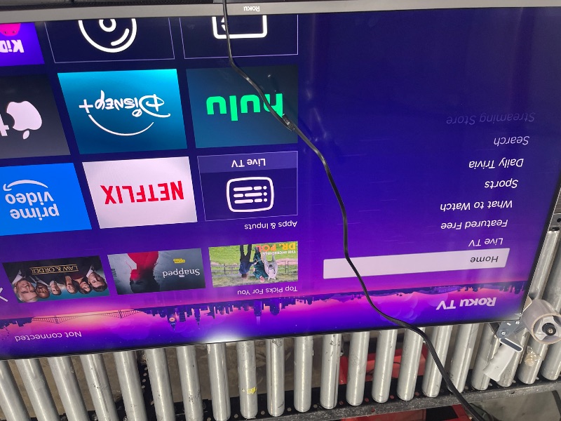 Photo 1 of Roku Smart TV – 55-Inch Plus Series 4K QLED RokuTV with Roku Voice Remote Pro, Dolby Vision, Striking 4K Resolution, Automatic Brightness, & Seamless Streaming – Live Local News & Sports