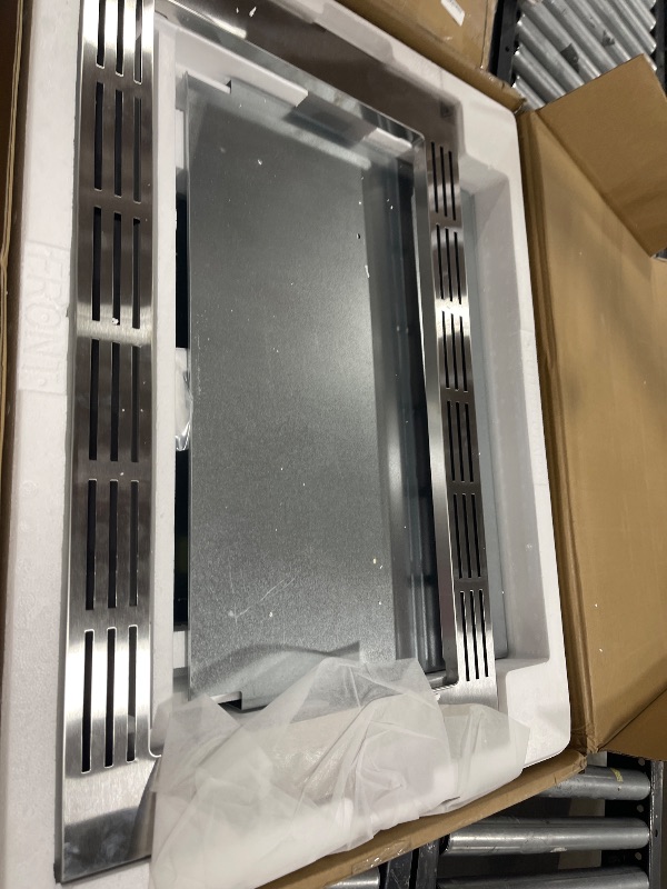 Photo 1 of Panasonic 30-inch Trim Kit for Panasonic 2.2 cu ft Microwave Ovens - NN-TK932SS (Stainless Steel)