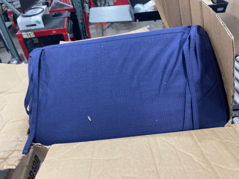 Photo 1 of Favoyard Outdoor Lounge Chair Cushion 72x21x3 in Rainproof Color Fade-Resistant & Removable Cover Patio Chaise Lounge Cushion with High Resilience Insert Straps Hidden Zipper for Pool Lounge Chairs