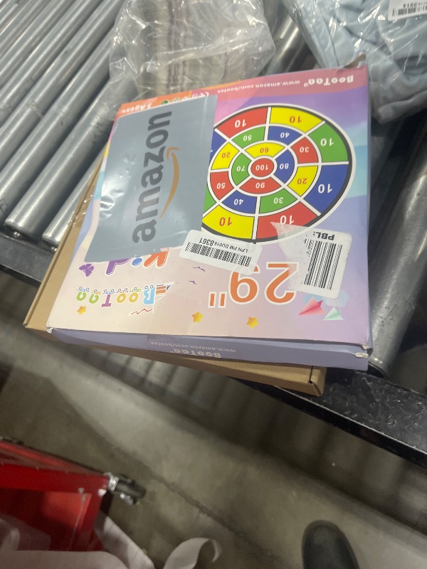 Photo 1 of 29" Large Dart Board for Kids, BooTaa Kids Dart Board with 12 Sticky Balls, Boys Toys, Indoor/Sport Outdoor Fun Party Play Game Toys, Birthday Gifts for 3 4 5 6 7 8 9 10 11 12 Year Old Boys Girls