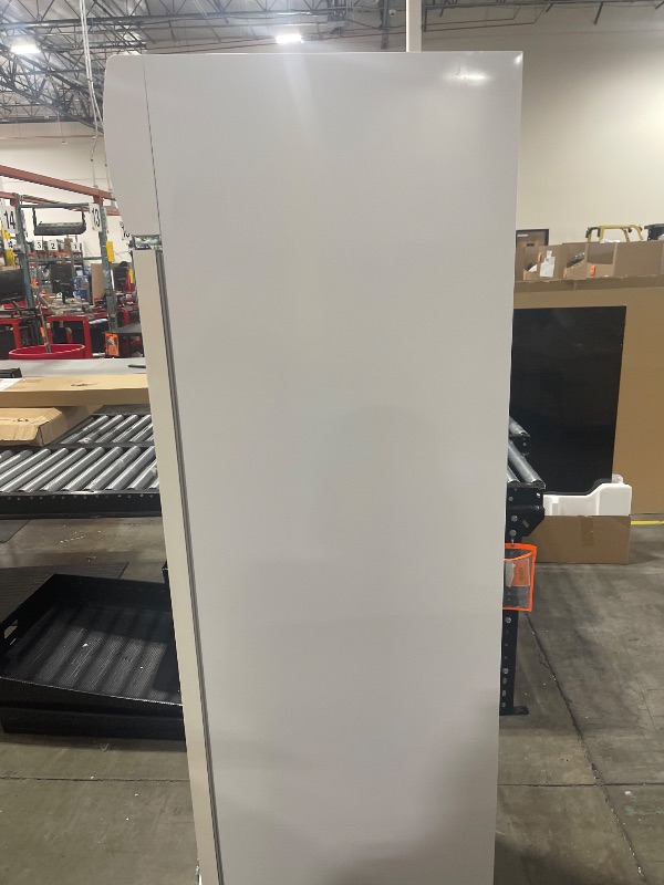 Photo 1 of PeakPursuit Commercial Display Refrigerator, 11.3 Cu.Ft. Glass Door Beverage Refrigerator Upright Display Fridge With LED Light and Adjustable Shelves for Home Restaurant Grocery